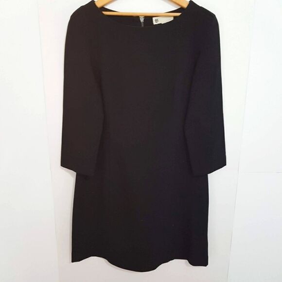 The Bay Classic Black Dress Size Small 3/4 Sleeve * Excellent Like New - Picture 1 of 15